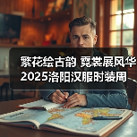 繁花绘古韵 霓裳展风华 2025洛阳汉服时装周盛大启幕(图4) 繁花绘古韵 霓裳展风华 2025洛阳汉服时装周盛大启幕(图4)