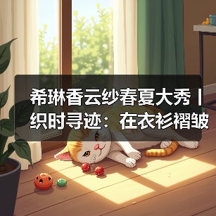 希琳香云纱春夏大秀丨织时寻迹:在衣衫褶皱里,折叠千年光阴(图2) 希琳香云纱春夏大秀丨织时寻迹:在衣衫褶皱里,折叠千年光阴(图2)