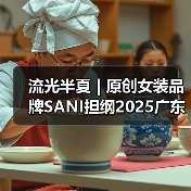 流光半夏 | 原创女装品牌SANI担纲2025广东时装周开幕大秀(图2) 流光半夏 | 原创女装品牌SANI担纲2025广东时装周开幕大秀(图2)