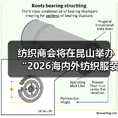 纺织商会将在昆山举办“2026海内外纺织服装供应链合作大会”(图4) 纺织商会将在昆山举办“2026海内外纺织服装供应链合作大会”(图4)
