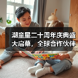 潮童星二十周年庆典盛大启幕,全球合作伙伴共绘儿童时尚新图景(图4) 潮童星二十周年庆典盛大启幕,全球合作伙伴共绘儿童时尚新图景(图4)