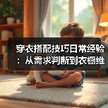 穿衣搭配技巧日常经验：从需求判断到衣橱维护全指南