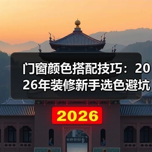 门窗颜色搭配技巧：2026年装修新手选色避坑指南