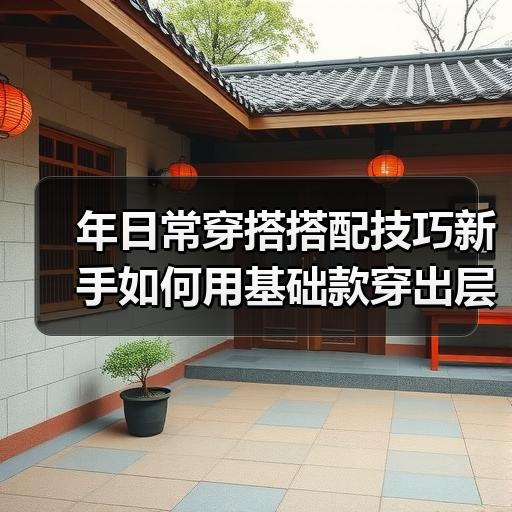 年日常穿搭搭配技巧新手如何用基础款穿出层次感